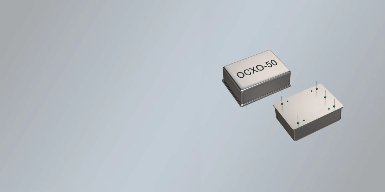 THT OCXO OSCILLATOR 50.8 x 50.8 mm 10.0-50.0 MHz 