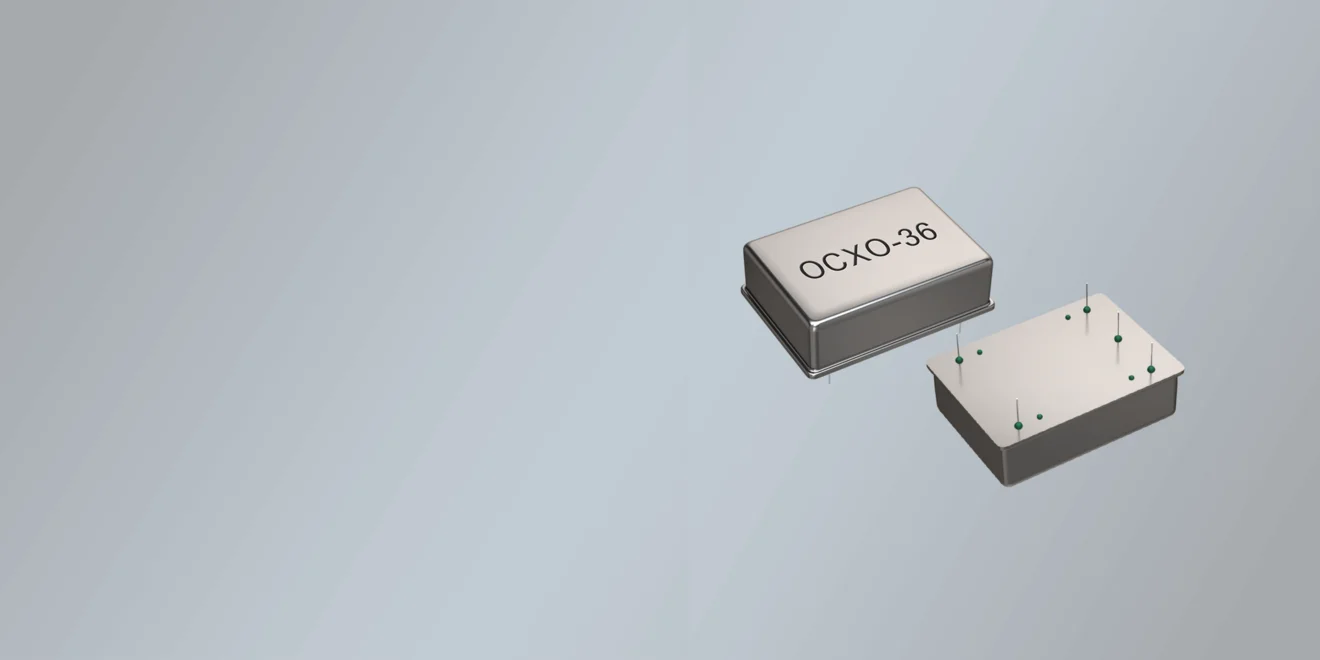 THT OCXO OSCILLATOR 36.0 x 27.0 mm 2.0-100.0 MHz 