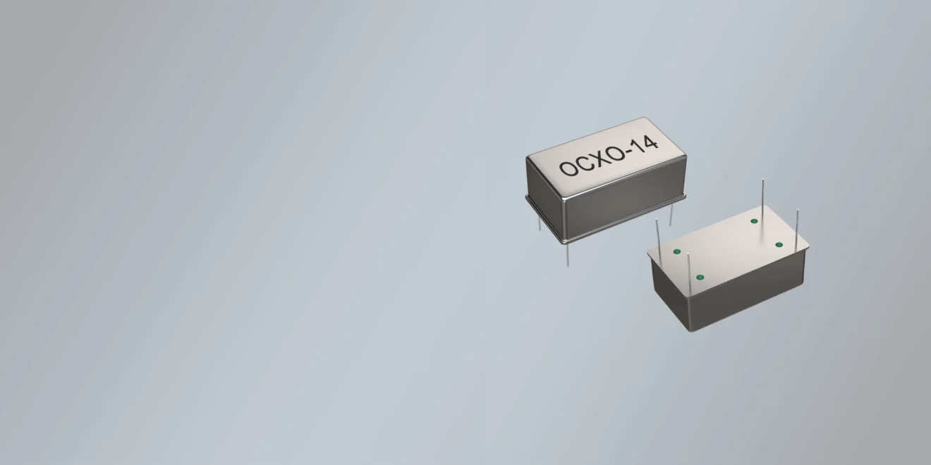 THT OCXO OSCILLATOR 20.8 x 13.2 mm 2.0-100.0 MHz 